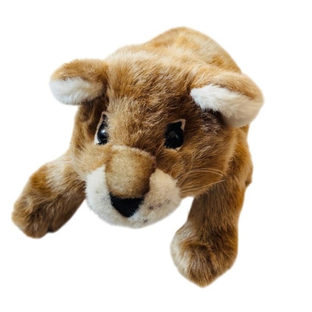 Folkmanis Puppet African‎ Lion cub large Plush rare hand puppet